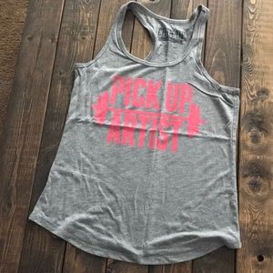 5/$20💜 Pick Up Artist Tank Top